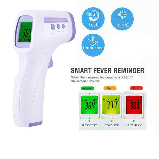 Infraröd termometer för och enkelt kolla feber.